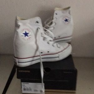 Converse platform shoes